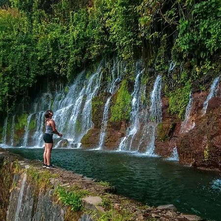 Waterfalls-Tour, Scooter-Rental & Hostal El Pacifico Juayua Bagian luar foto