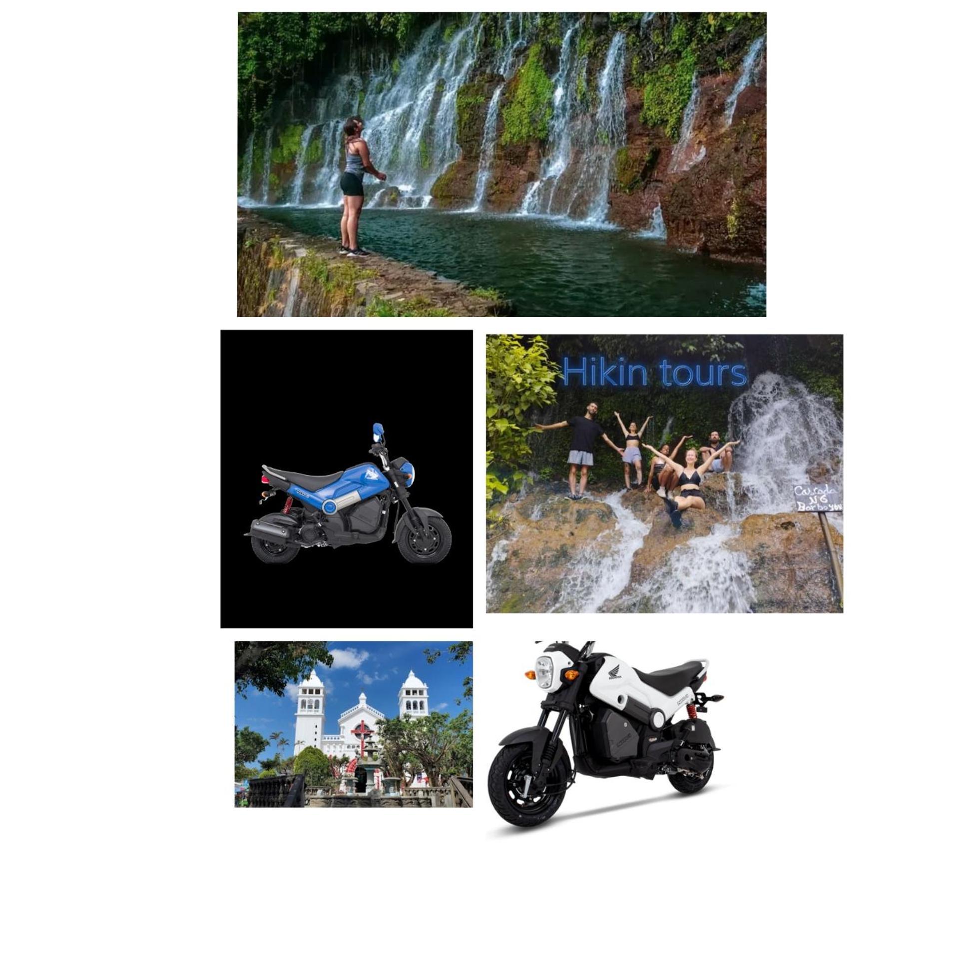 Waterfalls-Tour, Scooter-Rental & Hostal El Pacifico Juayua Bagian luar foto